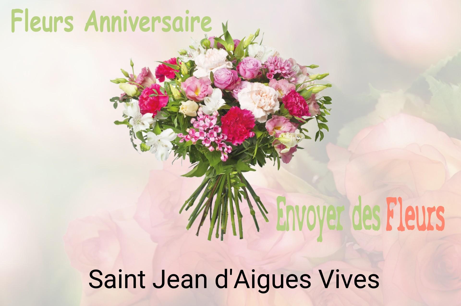 Bouquet de fleurs d’anniversaire livré à Saint-Jean-d'Aigues-Vives